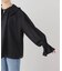normment/ノーメント COTTON RAYON PINTUCK COLLAR BLOUSE S26P1586