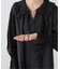 normment/ノーメント COTTON RAYON PINTUCK COLLAR BLOUSE S26P1586