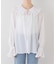 normment/ノーメント COTTON RAYON PINTUCK COLLAR BLOUSE S26P1586