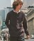 LACOSTE × 417 ヘンリーネック ワッフルTシャツ