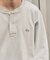LACOSTE × 417 ヘンリーネック ワッフルTシャツ