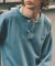 LACOSTE × 417 ヘンリーネック ワッフルTシャツ