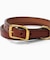 TORY LEATHER / トリーレザー 3/4 wide plain creased belt