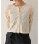 メッシュベロアカーディガン