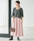 SLOBE レザーフラップショルダーバッグ