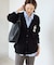 《WEB限定カラーあり/追加》サガラ刺繍スエットライクニットカーディガン