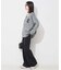 《WEB限定カラーあり/追加》サガラ刺繍スエットライクニットカーディガン