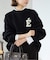 《WEB限定カラーあり/シリーズあり/追加》サガラ刺繍スウェットライクニット