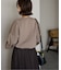 《WEB限定カラーあり/シリーズあり/追加》サガラ刺繍スウェットライクニット
