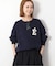 《WEB限定カラーあり/シリーズあり/追加》サガラ刺繍スウェットライクニット