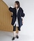 《シリーズあり/追加》souple wool ダブルフェイスミドルコート