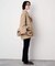 《シリーズあり/追加》souple wool ダブルフェイスミドルコート