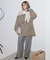 《シリーズあり/追加》souple wool ダブルフェイスミドルコート