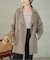 《シリーズあり/追加》souple wool ダブルフェイスミドルコート