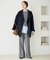 《シリーズあり/追加》souple wool ダブルフェイスミドルコート