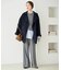 《シリーズあり/追加》souple wool ダブルフェイスミドルコート