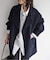 《シリーズあり/追加》souple wool ダブルフェイスミドルコート