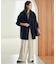《シリーズあり/追加》souple wool ダブルフェイスミドルコート
