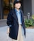 《シリーズあり/追加》souple wool ダブルフェイスミドルコート