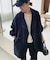 《シリーズあり/追加》souple wool ダブルフェイスミドルコート