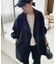《シリーズあり/追加》souple wool ダブルフェイスミドルコート
