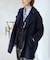 《シリーズあり/追加》souple wool ダブルフェイスミドルコート