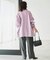 《シリーズあり/追加》souple wool ダブルフェイスミドルコート