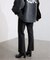 《WEBのみ4サイズ展開/吸湿発熱/追加》CIRCULATE WARM スティックパンツ
