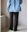 《WEBのみ4サイズ展開/吸湿発熱/追加》CIRCULATE WARM スティックパンツ