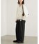 《WEBのみ4サイズ展開/WEB限定カラー/吸湿発熱》CIRCULATE WARM タックパンツ