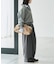 《WEBのみ4サイズ展開/WEB限定カラー/吸湿発熱》CIRCULATE WARM タックパンツ