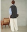 《WEBのみ4サイズ展開/WEB限定カラー/吸湿発熱》CIRCULATE WARM タックパンツ