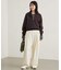 《WEBのみ4サイズ展開/WEB限定カラー/吸湿発熱》CIRCULATE WARM タックパンツ
