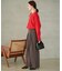 《WEBのみ4サイズ展開/WEB限定カラー/吸湿発熱》CIRCULATE WARM タックパンツ