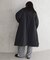 《WEBのみ4サイズ展開》ツィード ベルテット2タックストレートパンツ