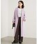 《WEBのみ4サイズ展開》ツィード ベルテット2タックストレートパンツ