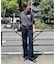 Levi’s/リーバイス SLOBE別注 CINCH WIDE LEG デニムパンツ