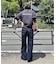 Levi’s/リーバイス SLOBE別注 CINCH WIDE LEG デニムパンツ