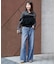 Levi’s/リーバイス SLOBE別注 CINCH WIDE LEG デニムパンツ