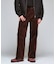 コーデュロイ 1タック テーパードパンツ