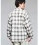 SHUTTLE NOTES オンブレチェックシャツ