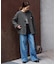 DANTON/ダントン COLLARLESS JACKET DT-A0013