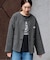 DANTON/ダントン COLLARLESS JACKET DT-A0013
