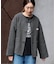 DANTON/ダントン COLLARLESS JACKET DT-A0013