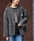 DANTON/ダントン COLLARLESS JACKET DT-A0013