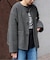 DANTON/ダントン COLLARLESS JACKET DT-A0013