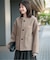DANTON/ダントン COLLARLESS JACKET DT-A0013