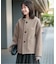 DANTON/ダントン COLLARLESS JACKET DT-A0013