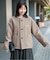 DANTON/ダントン COLLARLESS JACKET DT-A0013