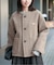 DANTON/ダントン COLLARLESS JACKET DT-A0013